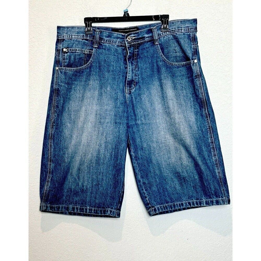 Southpole Baggy Denim Shorts Men’s Size 40 Y2K Hip Hop Skater